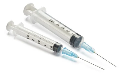 Nipro Luer Lock Sterile 3cc Syringe with Needle, BX of 100 — 3cc x 20g x 1